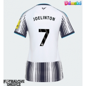 Newcastle United Joelinton #7 Dámské Domácí Dres 2026-27 Krátký Rukáv